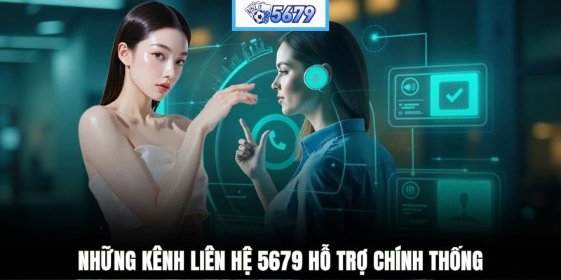 Những kênh liên hệ 5679 hỗ trợ chính thống