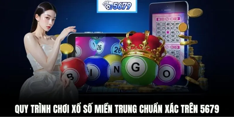 Quy trình chơi xổ số miền Trung chuẩn xác trên 5679